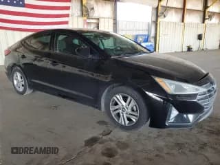 ✅ 2019 Hyundai Elantra SEL • VIN: 5NPD84LF9KH447871 • Lot: 82755465. Listed on Copart with 129,088 mi. Free auction sales archive from the USA and detailed vehicle history report at DreamBid. Image 4.