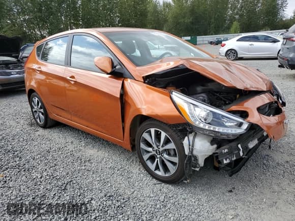 ✅ 2016 Hyundai Accent Sport • VIN: KMHCU5AE5GU251250 • Лот: 71916225. Опубликован ранее на Copart с пробегом 66 958 миль. Бесплатный доступ к архиву аукционных продаж из США и подробный отчёт об истории автомобиля на DreamBid. Изображение 4.