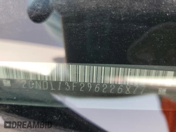 ✅ 2009 Chevrolet Equinox LS • VIN: 2CNDL13F296226877 • Лот: 47758795. Опубликован ранее на Copart с пробегом 190 035 миль. Бесплатный доступ к архиву аукционных продаж из США и подробный отчёт об истории автомобиля на DreamBid. Изображение 12.