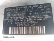 ✅ 2013 Hyundai Elantra GS • VIN: KMHDH6AE5DU018947 • Lot: 43647741. Listed on IAAI with 87,385 mi. Free auction sales archive from the USA and detailed vehicle history report at DreamBid. Image 9.