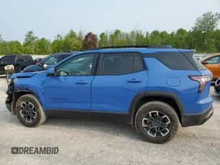 2025 Chevrolet Equinox FWD ACTIV с VIN 3GNAXKEGXSL146520, выставлен на аукционе Copart как лот 59194805 с пробегом 5 645 миль миль и Списание • Salvage title. История ставок и продаж доступна на DreamBid. Изображение 2.