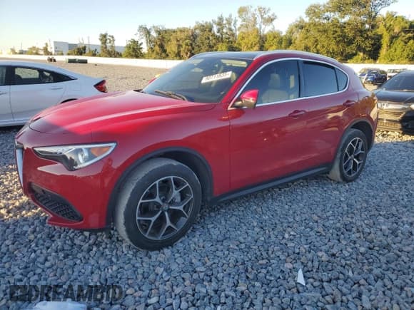 ✅ 2019 Alfa Romeo Stelvio Ti Sport • VIN: ZASPAKBN0K7C39954 • Lot: 90711835. Wystawiony na Copart z przebiegiem 46 576 mil. Bezpłatny archiwum sprzedaży aukcyjnych z USA i szczegółowy raport historii pojazdu na DreamBid. Zdjęcie 1.