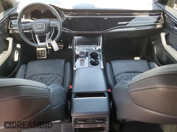 ✅ 2022 Audi SQ8 Premium Plus • VIN: WA1AWBF1XND024377 • Lot: 56066734. Listed on Copart with 20,238 mi. Free auction sales archive from the USA and detailed vehicle history report at DreamBid. Image 8.