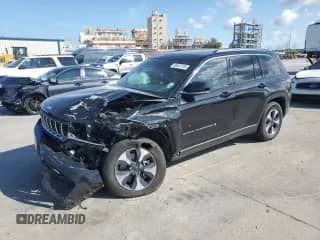 2022 Jeep Grand Cherokee with VIN 1C4RJYB62N8749265, listed as a Copart auction lot 68451185 with 34,695 mi miles and Salvage title. Bid and sale history available at DreamBid. Image 1.