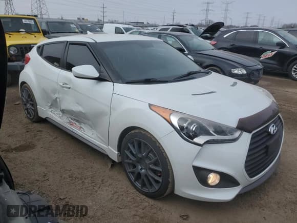 ✅ 2014 Hyundai Veloster Turbo • VIN: KMHTC6AE5EU203494 • Lot: 44568255. Wystawiony na Copart z przebiegiem 71 347 mil. Bezpłatny archiwum sprzedaży aukcyjnych z USA i szczegółowy raport historii pojazdu na DreamBid. Zdjęcie 4.