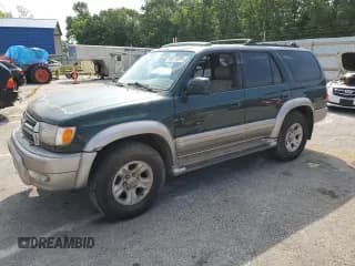 ✅ 2001 Toyota 4Runner Limited • VIN: JT3HN87RX10351561 • Lot: 59273385. Listed on Copart with Not provided. Free auction sales archive from the USA and detailed vehicle history report at DreamBid. Image 1.