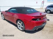 ✅ 2015 Chevrolet Camaro LT • VIN: 2G1FF3D32F9284186 • Lot: 41986842. Listed on IAAI with 66,687 mi. Free auction sales archive from the USA and detailed vehicle history report at DreamBid. Image 3.