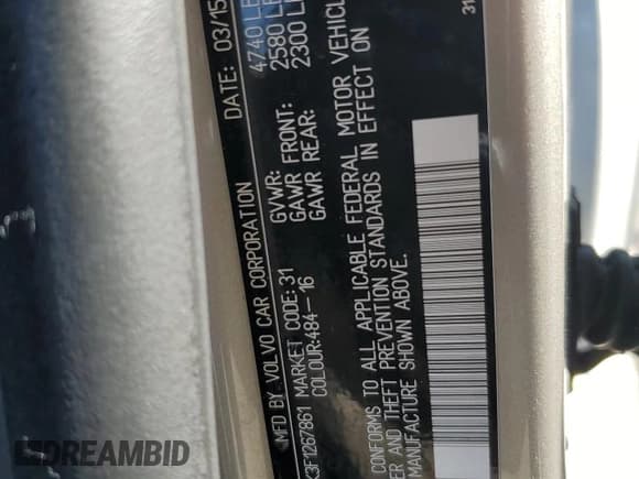 ✅ 2015 Volvo V60 T5 Drive-E Premier • VIN: YV140MEK3F1267861 • Лот: 63251845. Опубликован ранее на Copart с пробегом 119 590 миль. Бесплатный доступ к архиву аукционных продаж из США и подробный отчёт об истории автомобиля на DreamBid. Изображение 13.