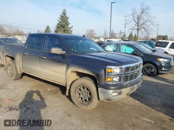 ✅ 2014 Chevrolet Silverado 1500 LT • VIN: 3GCUKREC5EG520698 • Lot: 41802165. Wystawiony na IAAI z przebiegiem 191 697 mil. Bezpłatny archiwum sprzedaży aukcyjnych z USA i szczegółowy raport historii pojazdu na DreamBid. Zdjęcie 1.