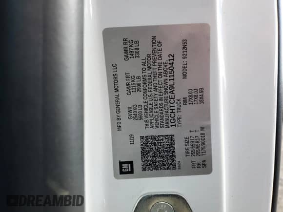 2020 Chevrolet Colorado 4WD LT z VIN 1GCHTCEA9L1150412, wystawiony jako Copart lot #81751034 z przebiegiem 96 104 mil mil oraz Szkoda całkowita • Salvage title. Historia ofert i sprzedaży dostępna na DreamBid. Obrazek 14.