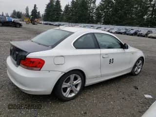 ✅ 2013 BMW 1 Series 128i • VIN: WBAUP9C50DVS95728 • Lot: 87111904. Listed on Copart with 92,304 mi. Free auction sales archive from the USA and detailed vehicle history report at DreamBid. Image 3.
