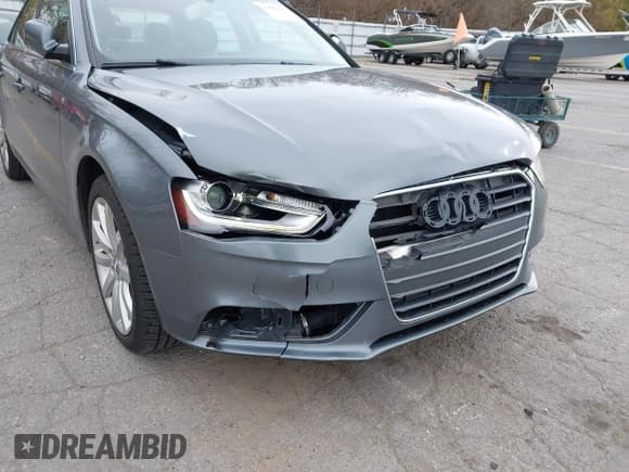 ✅ 2013 Audi A4 Premium Plus • VIN: WAUFFAFL1DN023051 • Lot: 43636975. Listed on IAAI with 162,410 mi. Free auction sales archive from the USA and detailed vehicle history report at DreamBid. Image 6.