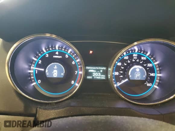 2012 Hyundai Sonata SE with VIN 5NPEC4AB1CH443205, listed as a Copart auction lot 87410755 with 71,465 mi miles and Salvage title. Bid and sale history available at DreamBid. Image 9.