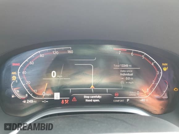 ✅ 2020 BMW 7 Series 740i • VIN: WBA7T2C03LGF96925 • Lot: 68697595. Listed on Copart with 13,349 mi. Free auction sales archive from the USA and detailed vehicle history report at DreamBid. Image 9.