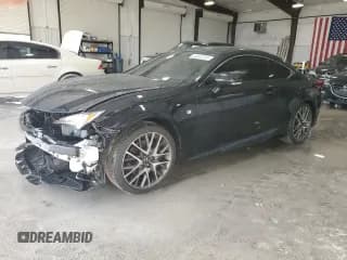 ✅ 2016 Lexus RC 350 F Sport • VIN: JTHSE5BC8G5006431 • Lot: 46497245. Wystawiony na Copart z przebiegiem 95 831 mil. Bezpłatny archiwum sprzedaży aukcyjnych z USA i szczegółowy raport historii pojazdu na DreamBid. Zdjęcie 1.