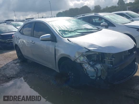 ✅ 2014 Toyota Corolla S Plus • VIN: 5YFBURHEXEP083533 • Lot: 43251028. Listed on IAAI with 82,655 mi. Free auction sales archive from the USA and detailed vehicle history report at DreamBid. Image 1.