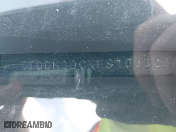 ✅ 2015 Toyota Sienna Limited • VIN: 5TDDK3DCXFS105328 • Lot: 43160363. Listed on IAAI with 164,426 mi. Free auction sales archive from the USA and detailed vehicle history report at DreamBid. Image 9.