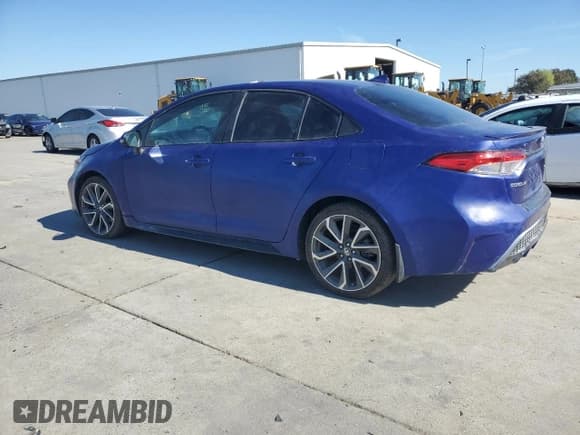 ✅ 2020 Toyota Corolla SE • VIN: 5YFM4RCEXLP040789 • Lot: 87062785. Listed on Copart with 58,446 mi. Free auction sales archive from the USA and detailed vehicle history report at DreamBid. Image 2.