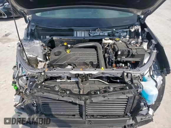 2024 Chevrolet Equinox Premier with VIN 3GNAXNEG1RL126541, listed as a Copart auction lot 71437215 with 9,047 mi miles and Salvage title. Bid and sale history available at DreamBid. Image 12.