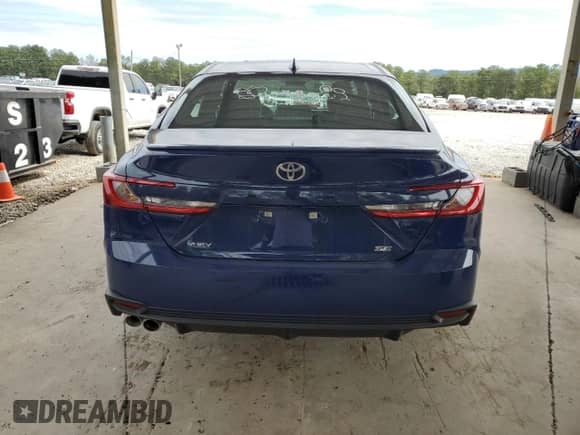 2025 Toyota Camry LE with VIN 4T1DAACK5SU094644, listed as a Copart auction lot 71192715 with 1,446 mi miles and Salvage title. Bid and sale history available at DreamBid. Image 6.
