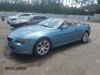 ✅ 2004 BMW 6 Series 645Ci • VIN: WBAEK73404B321227 • Lot: 61929225. Wystawiony na Copart z przebiegiem 229 434 mil. Bezpłatny archiwum sprzedaży aukcyjnych z USA i szczegółowy raport historii pojazdu na DreamBid. Zdjęcie 1.