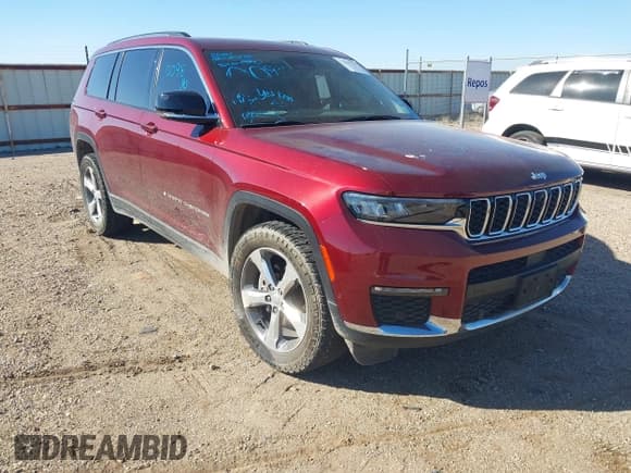 ✅ 2022 Jeep Grand Cherokee Limited • VIN: 1C4RJKBG2N8530098 • Лот: 43351737. Опубликован ранее на IAAI с пробегом 32 752 миль. Бесплатный доступ к архиву аукционных продаж из США и подробный отчёт об истории автомобиля на DreamBid. Изображение 1.