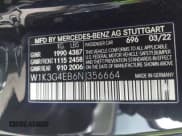 ✅ 2022 Mercedes-Benz A 220 • VIN: W1K3G4EB6NJ356664 • Lot: 42154178. Wystawiony na IAAI z przebiegiem 50 142 mil. Bezpłatny archiwum sprzedaży aukcyjnych z USA i szczegółowy raport historii pojazdu na DreamBid. Zdjęcie 9.
