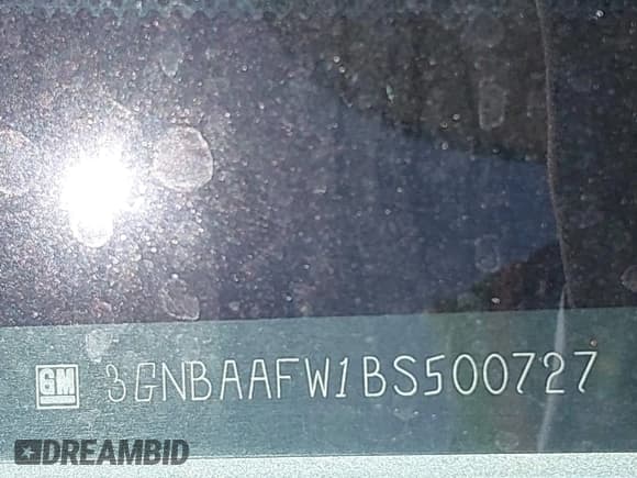 ✅ 2011 Chevrolet HHR LS • VIN: 3GNBAAFW1BS500727 • Lot: 40520339. Listed on IAAI with 144,429 mi. Free auction sales archive from the USA and detailed vehicle history report at DreamBid. Image 9.