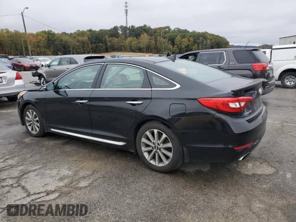 ✅ 2016 Hyundai Sonata Sport • VIN: 5NPE34AF9GH267125 • Lot: 89661705. Listed on Copart with 147,304 mi. Free auction sales archive from the USA and detailed vehicle history report at DreamBid. Image 2.