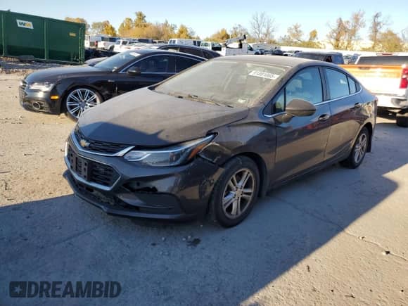 ✅ 2017 Chevrolet Cruze LT • VIN: 1G1BE5SM9H7191470 • Lot: 91081065. Listed on Copart with 130,426 mi. Free auction sales archive from the USA and detailed vehicle history report at DreamBid. Image 1.