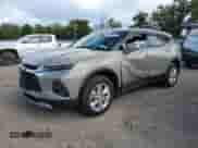 ✅ 2021 Chevrolet Blazer LT • VIN: 3GNKBHR45MS520935 • Лот: 71865565. Размещён на Copart с пробегом 32 852 миль миль. Получите бесплатный доступ к архиву аукционных продаж из США и посмотрите подробный отчёт об истории автомобиля на DreamBid. Изображение 1.