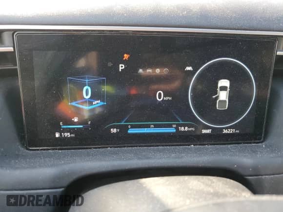 2022 Hyundai Santa Cruz SEL с VIN 5NTJCDAE5NH014579, выставлен на аукционе Copart как лот 80882384 с пробегом 36 221 миль миль и Списание • Salvage title. История ставок и продаж доступна на DreamBid. Изображение 9.