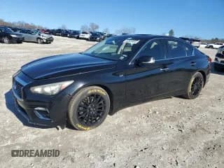 ✅ 2018 Infiniti Q50 Luxe • VIN: JN1EV7AR2JM435192 • Lot: 92925845. Listed on Copart with 168,078 mi. Free auction sales archive from the USA and detailed vehicle history report at DreamBid. Image 1.