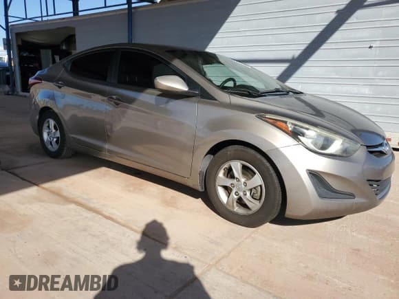✅ 2014 Hyundai Elantra SE • VIN: 5NPDH4AE8EH514006 • Lot: 86698615. Listed on Copart with 105,585 mi. Free auction sales archive from the USA and detailed vehicle history report at DreamBid. Image 4.