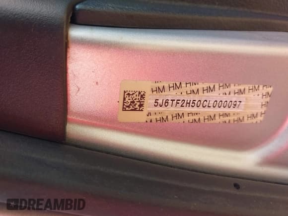 ✅ 2012 Honda Crosstour EX-L • VIN: 5J6TF2H50CL000097 • Лот: 42950147. Опубликован ранее на IAAI с пробегом 260 421 миль. Бесплатный доступ к архиву аукционных продаж из США и подробный отчёт об истории автомобиля на DreamBid. Изображение 9.