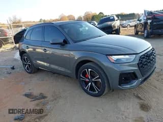 ✅ 2025 Audi Q5 S line Premium Plus • VIN: WA1EAAFY6S2052434 • Lot: 43699630. Wystawiony na IAAI z przebiegiem 13 687 mil. Bezpłatny archiwum sprzedaży aukcyjnych z USA i szczegółowy raport historii pojazdu na DreamBid. Zdjęcie 1.