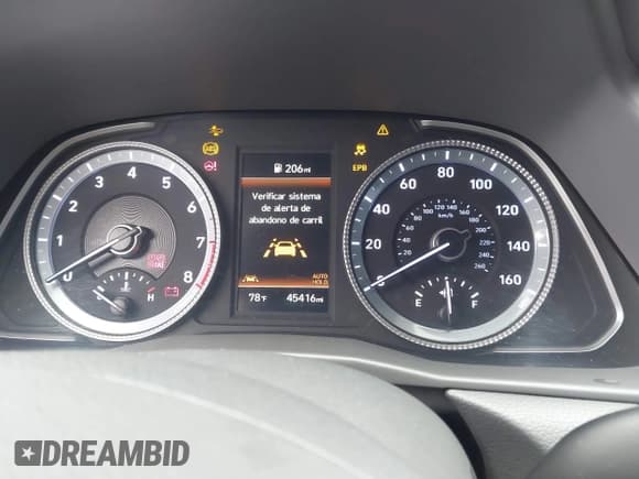 ✅ 2021 Hyundai Sonata SEL • VIN: 5NPEL4JA1MH103318 • Лот: 43427485. Опубликован ранее на IAAI с пробегом 45 416 миль. Бесплатный доступ к архиву аукционных продаж из США и подробный отчёт об истории автомобиля на DreamBid. Изображение 7.