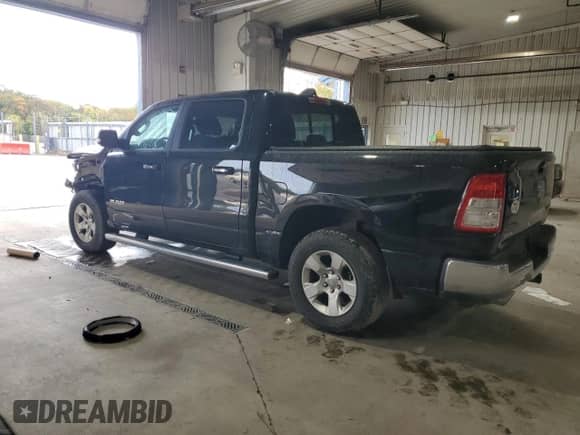 2019 Ram 1500 Big Horn с VIN 1C6SRFFT7KN910812, выставлен на аукционе Copart как лот 86246255 с пробегом 61 966 миль миль и Списание • Salvage title. История ставок и продаж доступна на DreamBid. Изображение 2.