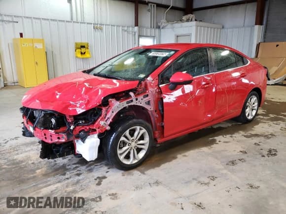 ✅ 2019 Chevrolet Cruze LT • VIN: 1G1BE5SM5K7123920 • Лот: 68964992. Опубликован ранее на Copart с пробегом 86 274 миль. Бесплатный доступ к архиву аукционных продаж из США и подробный отчёт об истории автомобиля на DreamBid. Изображение 1.