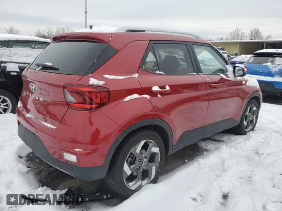 ✅ 2022 Hyundai Venue Limited • VIN: KMHRC8A32NU191972 • Lot: 86271144. Listed on Copart with 19,073 mi. Free auction sales archive from the USA and detailed vehicle history report at DreamBid. Image 3.