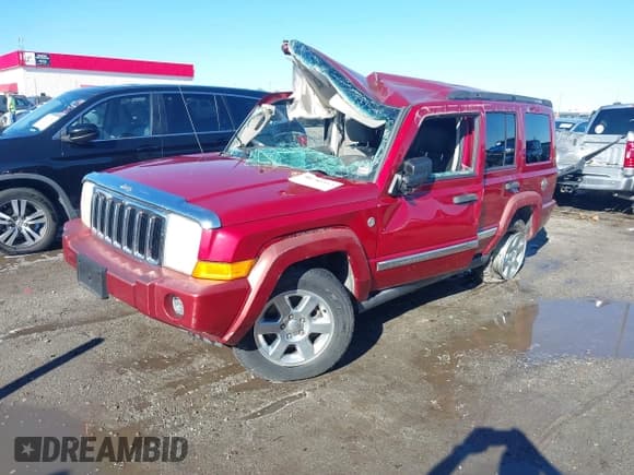 ✅ 2006 Jeep Commander • VIN: 1J8HG48KX6C221763 • Lot: 40786413. Wystawiony na IAAI z przebiegiem 268 926 mil. Bezpłatny archiwum sprzedaży aukcyjnych z USA i szczegółowy raport historii pojazdu na DreamBid. Zdjęcie 2.