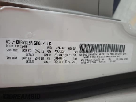 ✅ 2010 Dodge Grand Caravan SXT • VIN: 2D4RN5D11AR211579 • Лот: 90402115. Опубликован ранее на Copart с пробегом 194 474 миль. Бесплатный доступ к архиву аукционных продаж из США и подробный отчёт об истории автомобиля на DreamBid. Изображение 14.