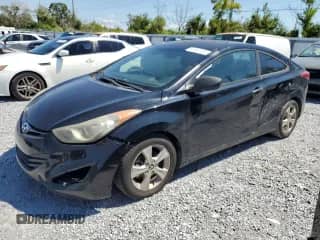 2013 Hyundai Elantra GS z VIN KMHDH6AE6DU012140, wystawiony jako Copart lot #81452425 z przebiegiem 144 304 mil mil oraz Szkoda całkowita • Salvage title. Historia ofert i sprzedaży dostępna na DreamBid. Obrazek 1.