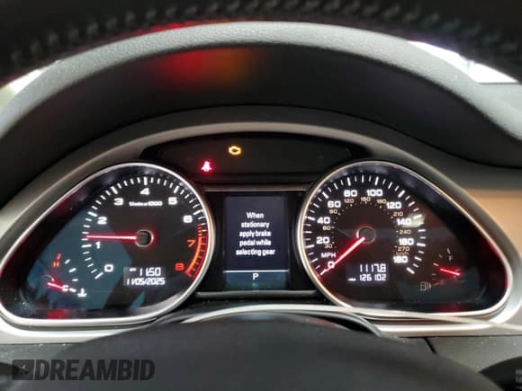 ✅ 2013 Audi Q7 Premium Plus • VIN: WA1LGAFE2DD012497 • Lot: 91196405. Listed on Copart with 126,102 mi. Free auction sales archive from the USA and detailed vehicle history report at DreamBid. Image 9.