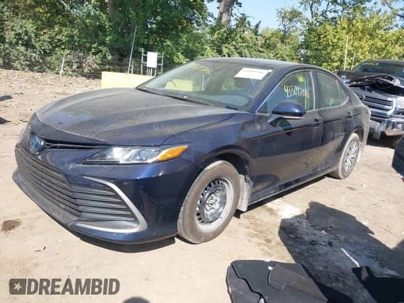 2022 Toyota Camry Hybrid LE с VIN 4T1C31AK2NU043017, выставлен на аукционе IAAI как лот 43309706 с пробегом 47 395 миль миль и . История ставок и продаж доступна на DreamBid. Изображение 2.