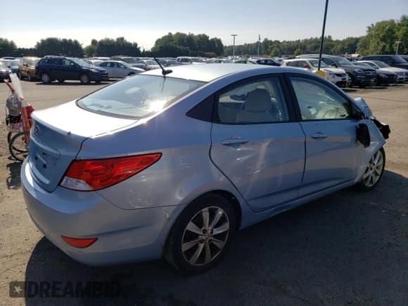✅ 2012 Hyundai Accent GLS • VIN: KMHCU4AE1CU167592 • Лот: 68492384. Опубликован ранее на Copart с пробегом 66 628 миль. Бесплатный доступ к архиву аукционных продаж из США и подробный отчёт об истории автомобиля на DreamBid. Изображение 3.