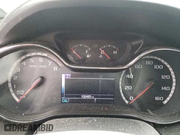 ✅ 2017 Chevrolet Cruze LT • VIN: 1G1BE5SMXH7245620 • Lot: 38223423. Listed on Copart with 102,493 mi. Free auction sales archive from the USA and detailed vehicle history report at DreamBid. Image 9.