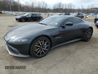✅ 2020 Aston Martin Vantage • VIN: SCFSMGAW9LGN03080 • Lot: 49754474. Wystawiony na Copart z przebiegiem 47 187 mil. Bezpłatny archiwum sprzedaży aukcyjnych z USA i szczegółowy raport historii pojazdu na DreamBid. Zdjęcie 1.