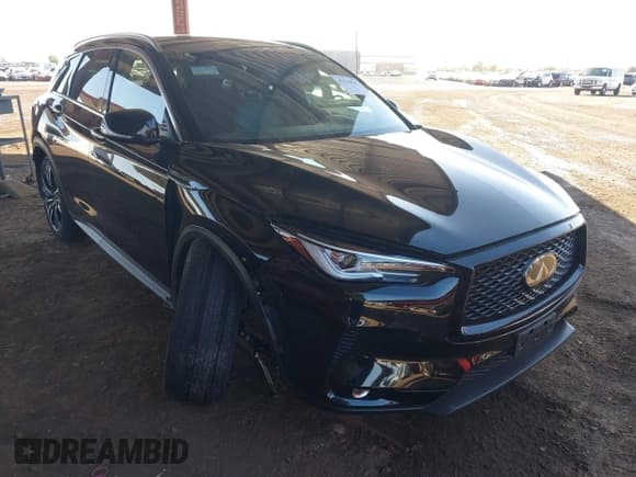 ✅ 2022 Infiniti QX50 Luxe • VIN: 3PCAJ5BA2NF107256 • Lot: 42554845. Listed on IAAI with 19,939 mi. Free auction sales archive from the USA and detailed vehicle history report at DreamBid. Image 1.