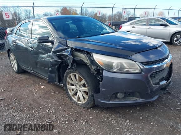 ✅ 2014 Chevrolet Malibu LTZ • VIN: 1G11H5SL9EF277549 • Lot: 43610638. Listed on IAAI with 182,352 mi. Free auction sales archive from the USA and detailed vehicle history report at DreamBid. Image 1.
